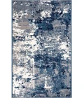 Nourison Grafix Navy Blue GRF38 2 ft. 3 in. X 10 ft. Rectangle Rug