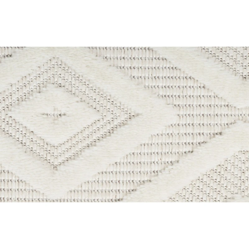 Nourison Versatile Ivory White NRV01 2 ft. 2 in. X 7 ft. 6 in. Rectangle Rug