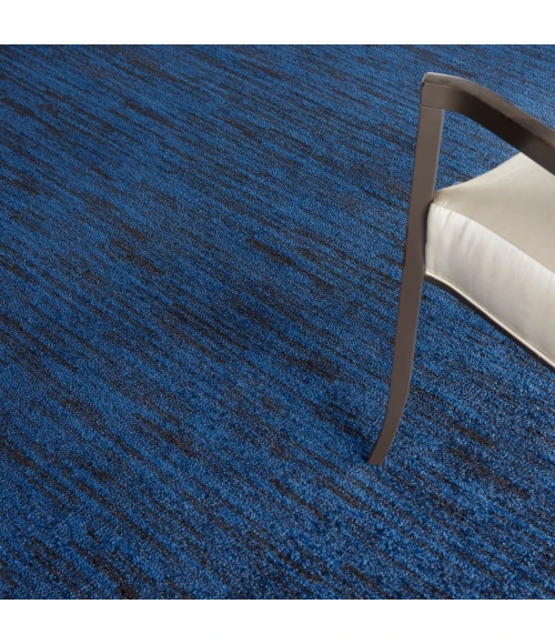 Nourison Nourison Essentials Midnight Blue Area Rug NRE01 Midnight Blue 10' x 14'
