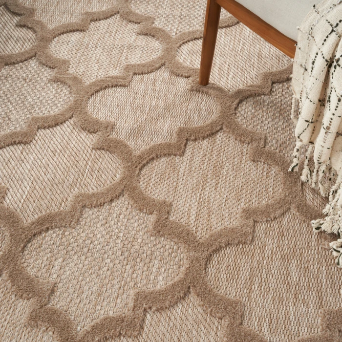 Nourison Easy Care Area Rug NES01 Natural Beige