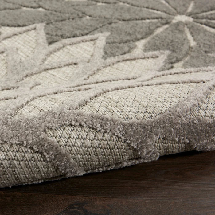 Nourison Aloha Area Rug ALH05-Silver Grey