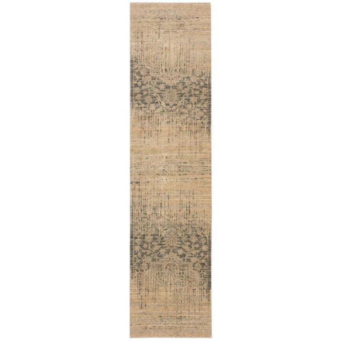 Nourison Silk Elements Runner Area Rug SKE27-Beige