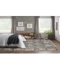 Nourison Oushak Home Charcoal OUS01 8 ft. X 9 ft. 10 in. Rectangle Rug
