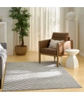 Nourison Serenity Home Grey SRH09 6 ft. X 9 ft. Rect. Rug