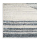 Nourison Astra Machine Washable Area Rug ASW05 Ivory Blue