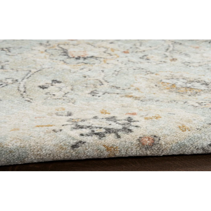 Nourison Oushak Home Mint OUS01 8 ft. X 9 ft. 10 in. Rectangle Rug