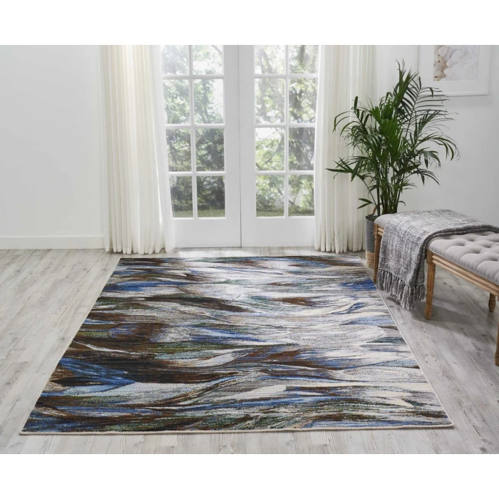 Nourison Chroma Area Rug CRM01-Aegean