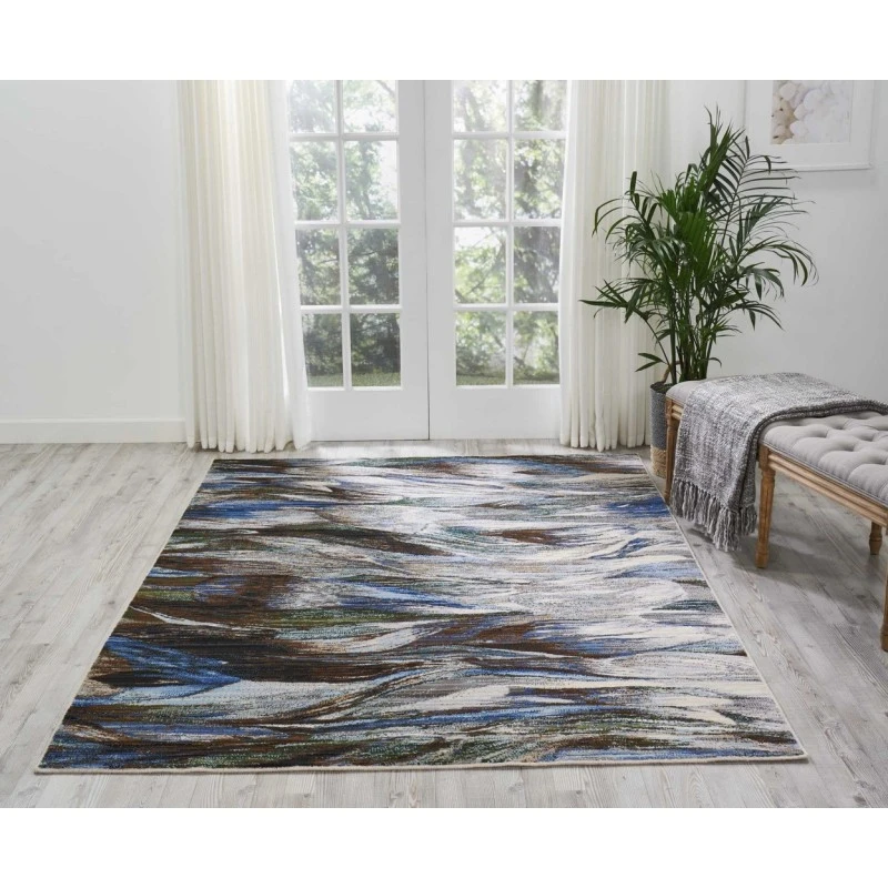 Nourison Chroma Area Rug CRM01-Aegean