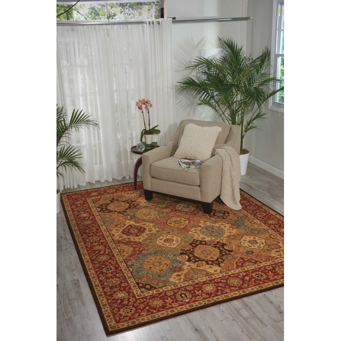Nourison Living Treasures Area Rug LI03-Multicolor
