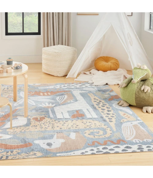 Nourison Astra Machine Washable Area Rug ASW01 Multicolor