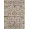 Nourison Home Vintage Kashan VKA02 Ivory 4 ft. X 6 ft. Area Rug