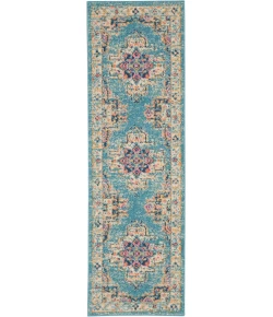 Nourison Home Passion PSN03 Light Blue 1 ft. 10 in. X 6 ft. Area Rug