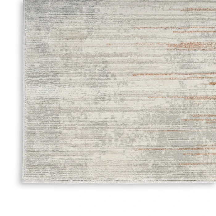 Nourison Home Texture Ivory Grey HMT01 8 ft. X 10 ft. Rect. Rug