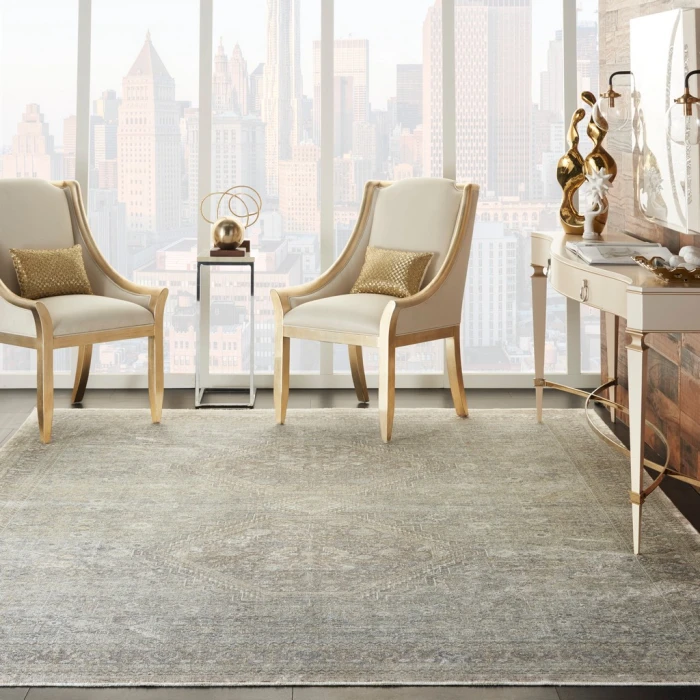 Nourison Starry Nights Area Rug STN04-Cream Grey