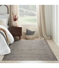 Nourison Shadows Charcoal Ivory SHW04 5 ft. X 7 ft. Rect. Rug