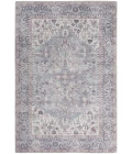 Nicole Curtis Machine Washable Series 1 Area Rug SR104 Grey
