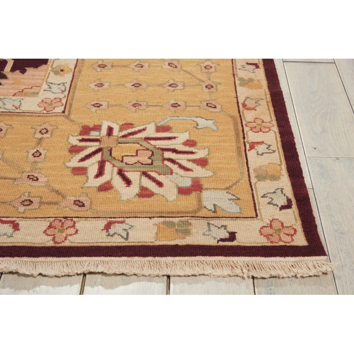 Nourison Nourmak Burgundy S169 9 ft. X 12 ft. Rect. Rug