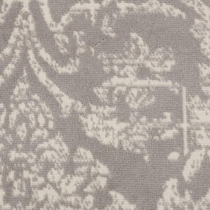 Nourison Jubilant Round Area Rug JUB09-Grey
