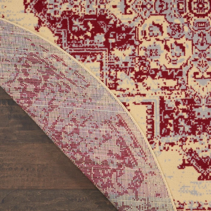 Nourison Grafix Area Rug GRF14-Cream/Red