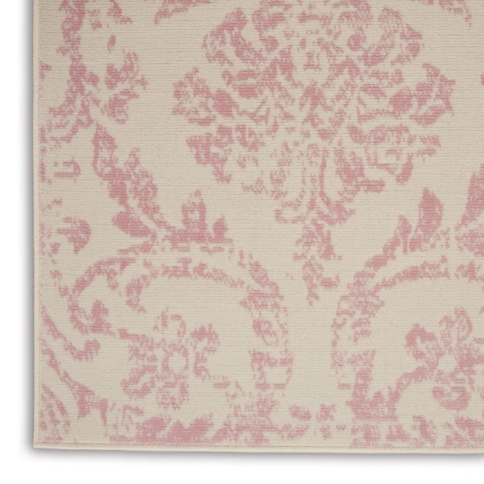 Nourison Jubilant Area Rug JUB09-Ivory/Pink