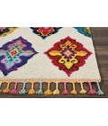 Nourison Home Nomad White NMD06 6ft.7in. x 9ft.6in. Rect. Rug