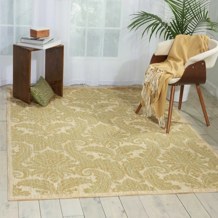 Nourison Home Aristo Khaki ARS05 3ft.9in. x 5ft.9in. Rect. Rug