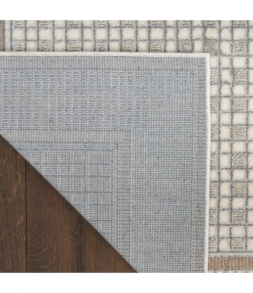 Nourison Home Nordic Ivory Grey NRC03 8 ft. X 10 ft. Rectangle Rug