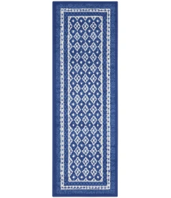 Nourison Home Whimsicle WHS13 Navy 2 ft. X 6 ft. Area Rug