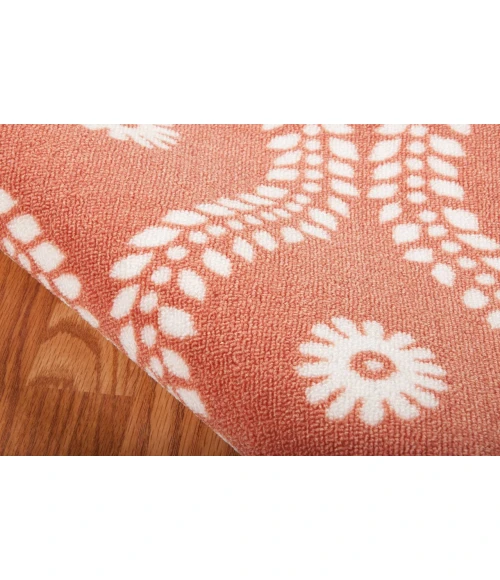 Nourison Home & Garden Area Rug RS085-Rust