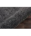 Nourison Malibu Shag Area Rug MSG01-Dark Grey