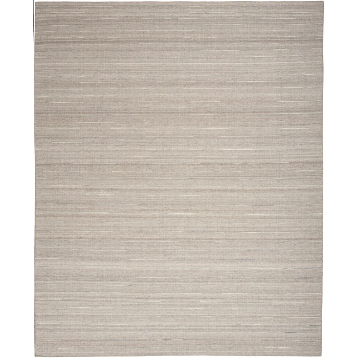 Nourison Interweave Grey IWV01 10 ft. X 14 ft. Rect. Rug