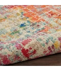 Nourison Celestial Round Area Rug CES13-Pink/Multicolor