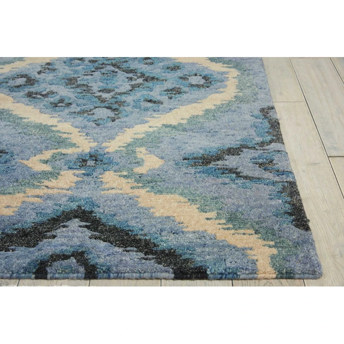 Nourison Home Tahoe Modern Blue MTA06 5ft.6in. x 8ft.6in. Rect. Rug