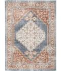 Nourison Astra Machine Washable Area Rug ASW11 Denim Multi