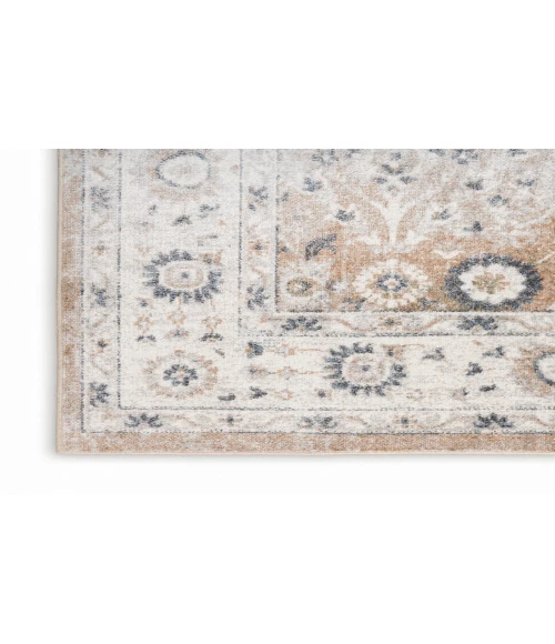 Nourison Astra Machine Washable Silver Taupe ASW16 7 ft. 10 in. X 10 ft. Rectangle Rug