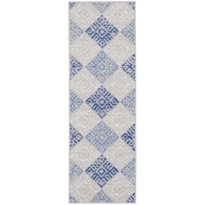 Nourison Whimsicle Area Rug WHS18-Grey Blue