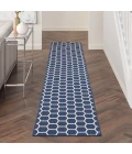 Nourison Twist Reversible Navy TWS01 12 ft. Rect. Rug