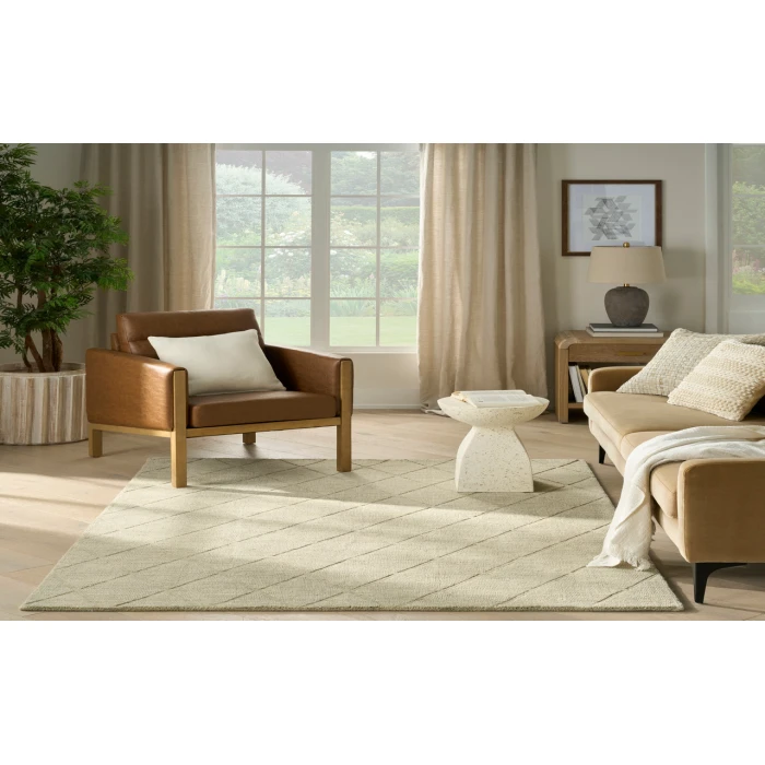 Nourison Wool Haven Sage WOH01 3 ft. 9 in. X 5 ft. 9 in. Rectangle Rug