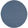 Nourison Home Twist Reversible TWS01 Blue 8 ft. Round Area Rug