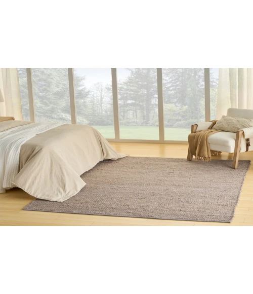 Nourison Natural Jute Grey NJT01 5 ft. X 7 ft. Rectangle Rug