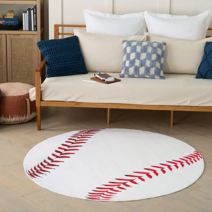 Nourison Home Imagination White IMA02 5 ft. Round Rug