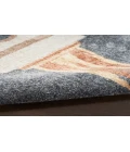 Nourison Astra Machine Washable Sky Blue ASW06 7 ft. 10 in. X 10 ft. Rectangle Rug