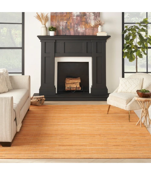 Nourison Interweave Area Rug IWV01 Orange