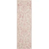 Nourison Home Jubilant JUB09 Ivory Pink 2 ft. 3 in. X 7 ft. 3 in. Area Rug