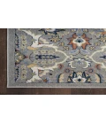 Nourison Allur Grey ALR03 6 ft. X 9 ft. Rectangle Rug