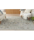 Nourison Oushak Home Mint OUS01 5 ft. 5 in. X 7 ft. 3 in. Rectangle Rug