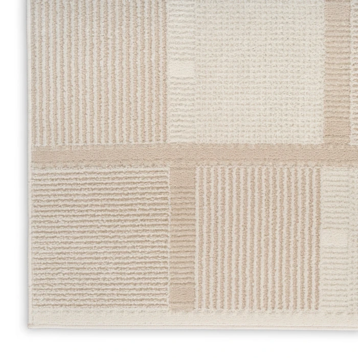 Nourison Home Nordic Ivory Taupe NRC09 5 ft. X 7 ft. Rectangle Rug