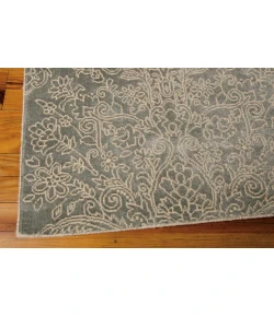 Michael Amini Platine Blue MA202 9ft.3in. x 12ft.9in. Rect. Rug