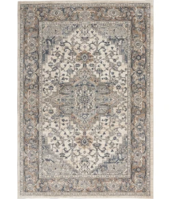 Nourison Home Quarry QUA05 Ivory Grey 3 ft. 9 in. X 5 ft. 9 in. Area Rug