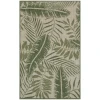Nourison Home Garden Oasis GOA02 Ivory Green 3 ft. X 5 ft. Area Rug